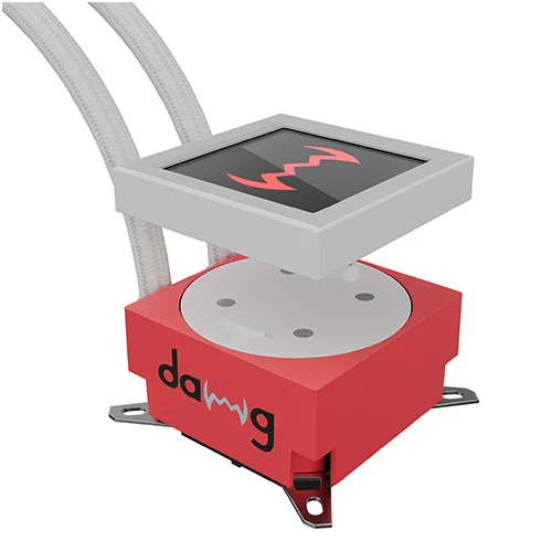 Dawg L360 AIO ARGB 360mm White CPU Liquid Cooler